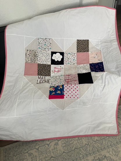 Heart Memory Quilt Deposit - ALL SIZES