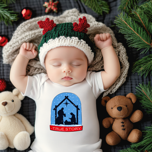 True Story Baby Onesie