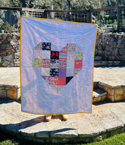 Heart Memory Quilt Deposit - ALL SIZES