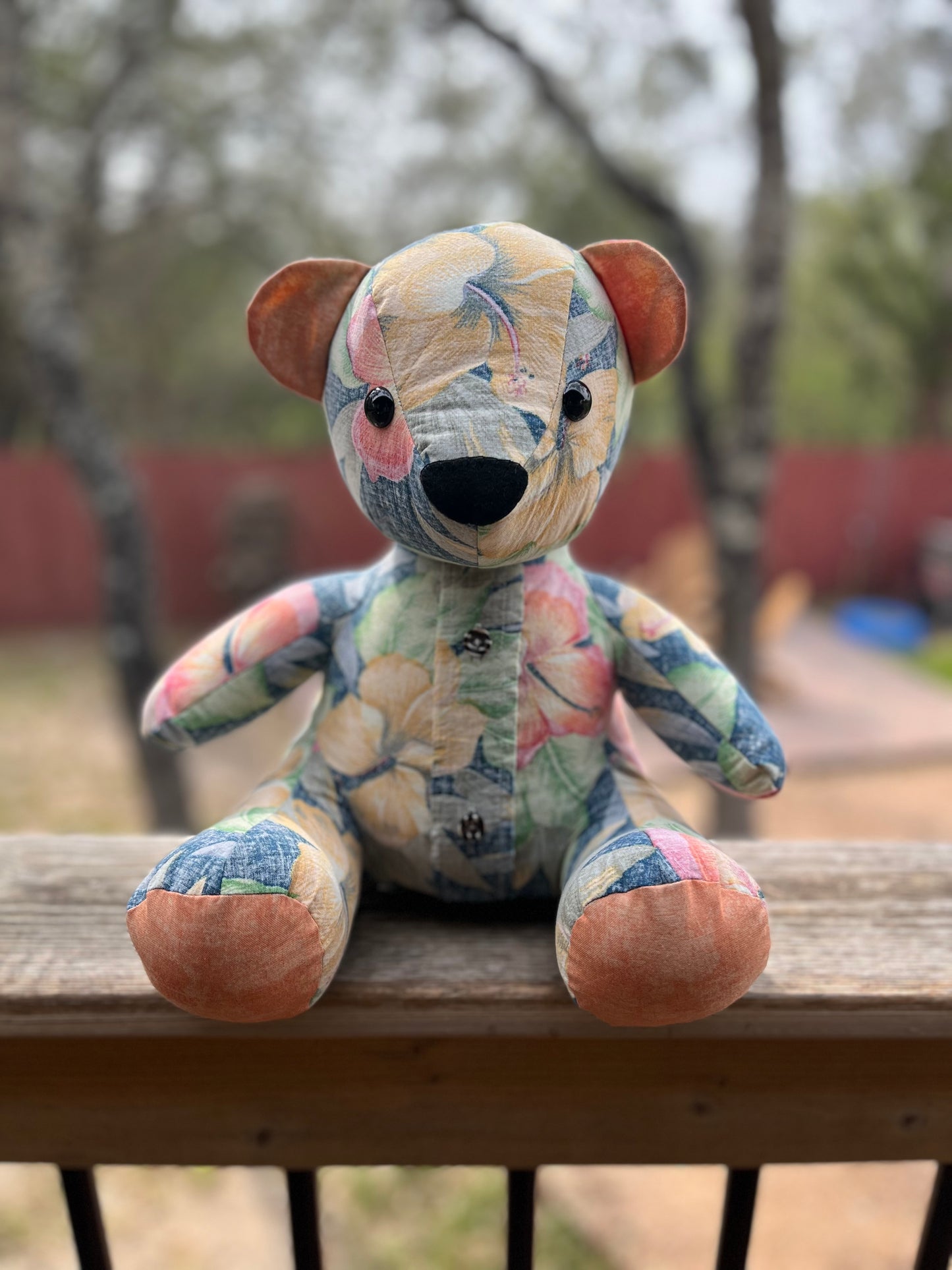 Custom Memory Bear Made From Clothes | Handmade Keepsake Teddy Bear