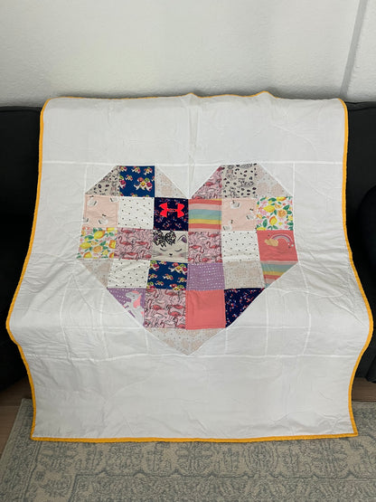 Heart Memory Quilt Deposit - ALL SIZES