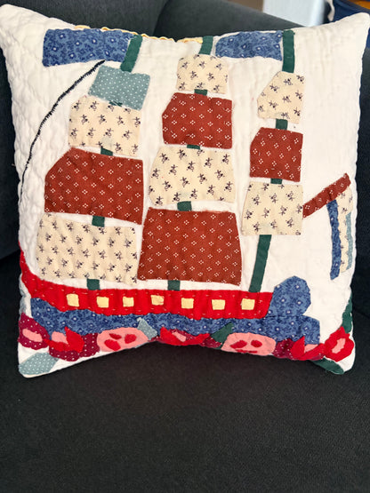 Appliqué Accent Pillow