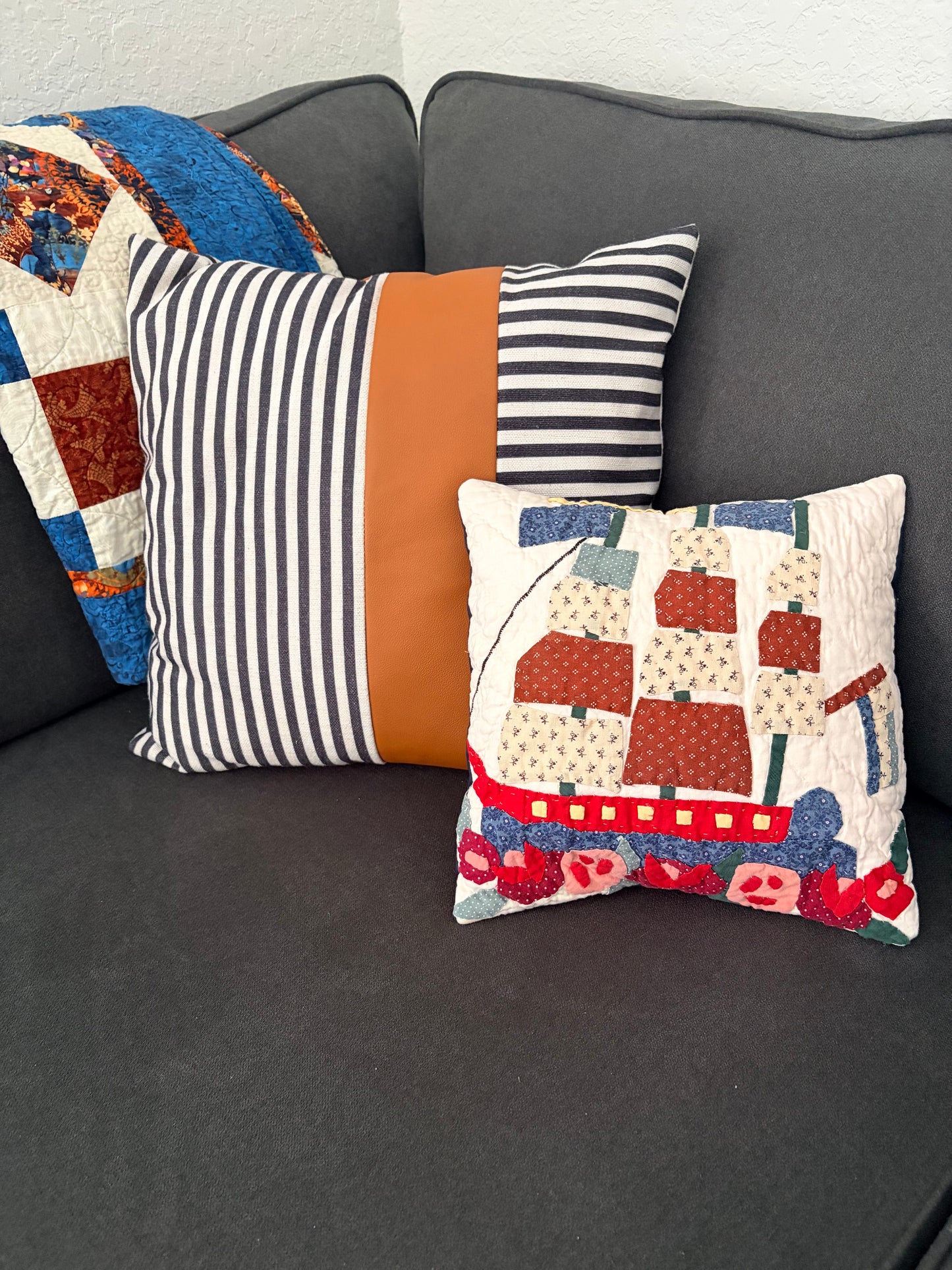Appliqué Accent Pillow
