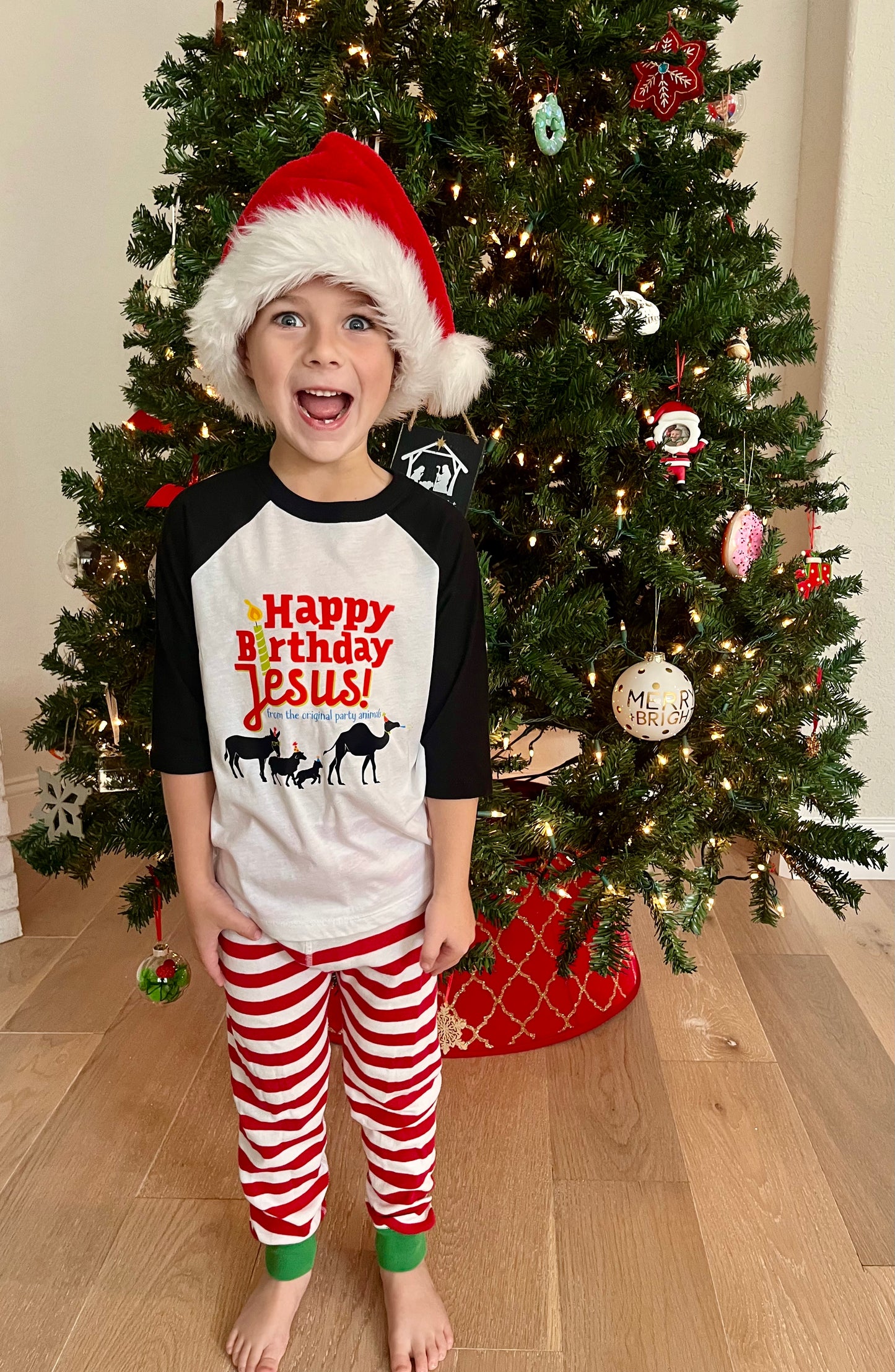 Happy Birthday Jesus Baby Onesie