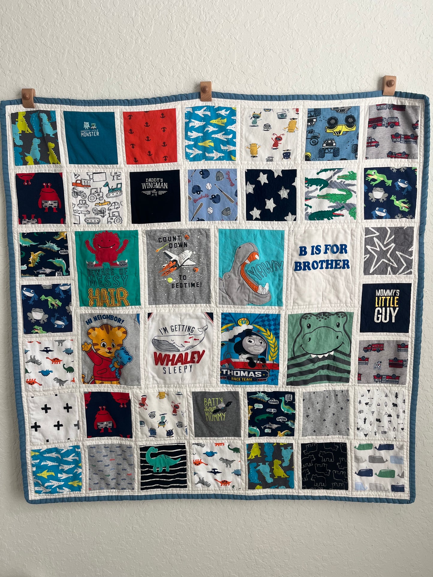 Bordered Memory Quilt Deposit - ALL SIZES