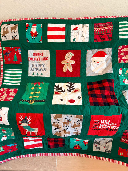 Bordered Memory Quilt Deposit - ALL SIZES