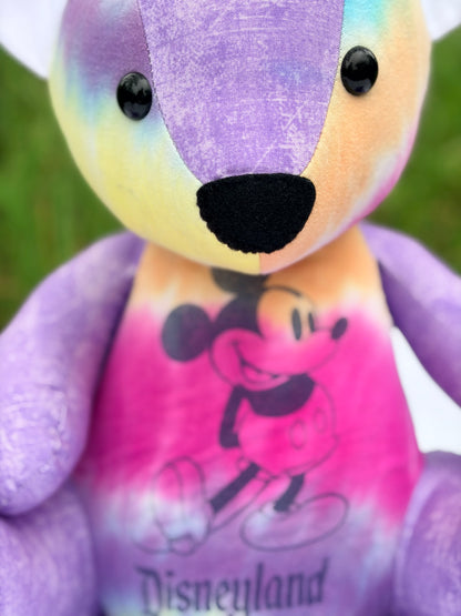 Custom Memory Bear Made From Clothes | Handmade Keepsake Teddy Bear
