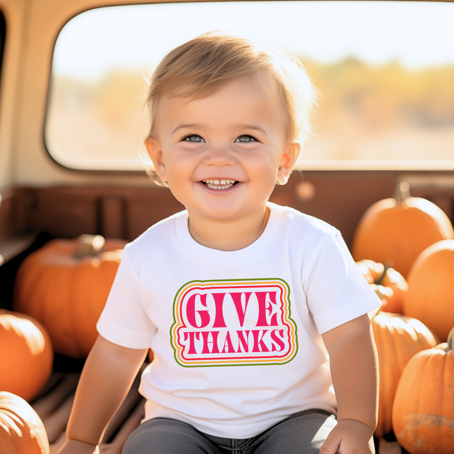 Give Thanks Toddler Tee